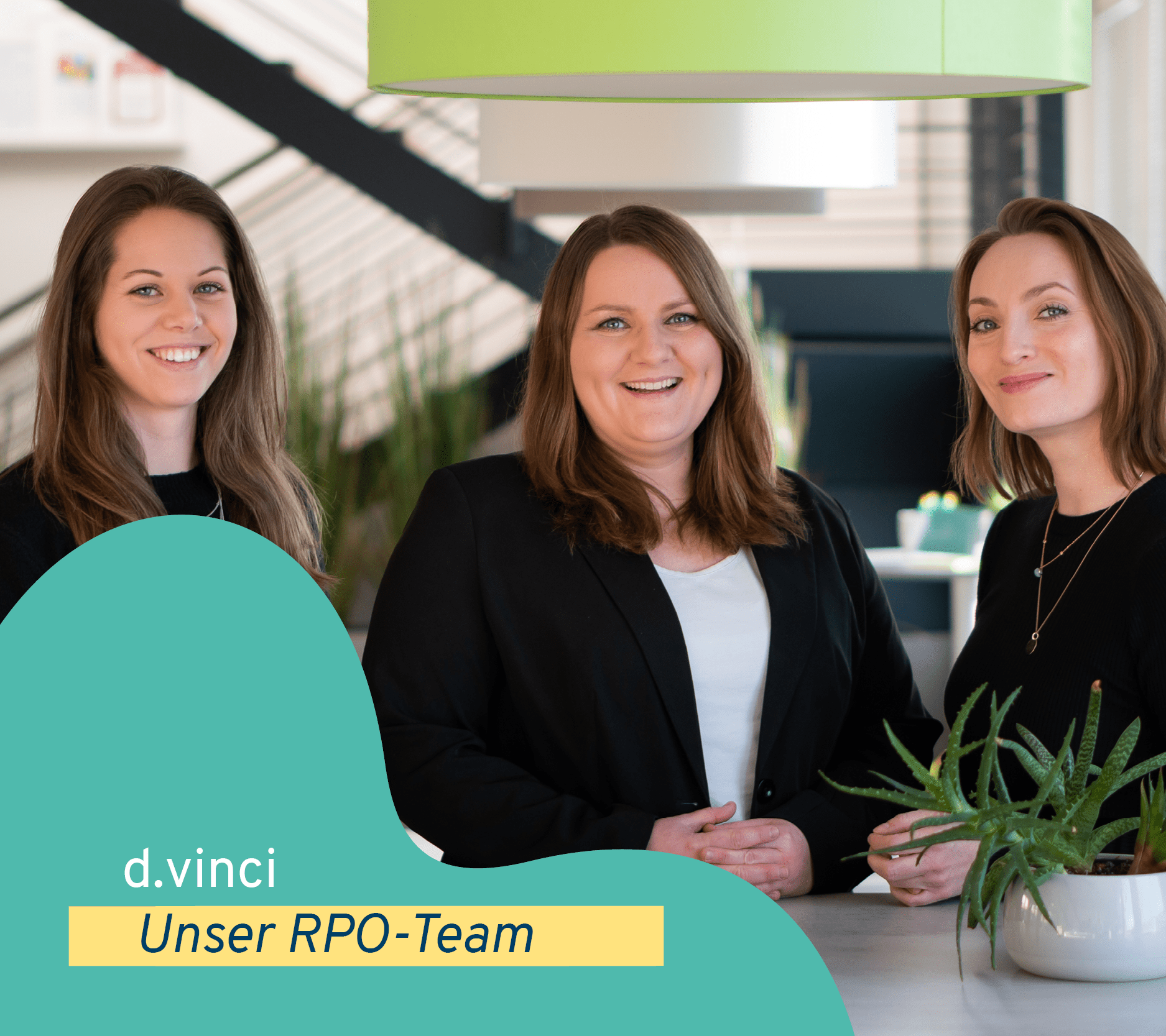 RPO-Team von d.vinci lächelt in die Kamera